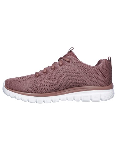 DEPORTIVO CALADO MALVA - SKECHERS 12615