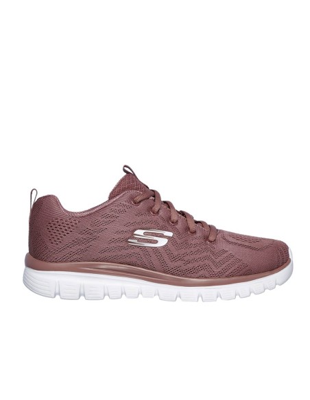 DEPORTIVO CALADO MALVA - SKECHERS 12615