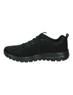 DEPORTIVO CALADO NEGRO - SKECHERS 12615