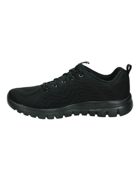 DEPORTIVO CALADO NEGRO - SKECHERS 12615