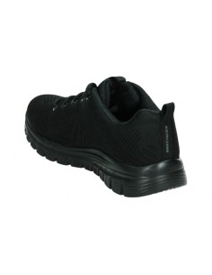 DEPORTIVO CALADO NEGRO - SKECHERS 12615