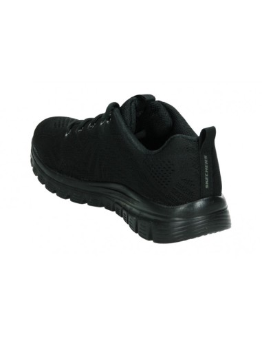 DEPORTIVO CALADO NEGRO - SKECHERS 12615