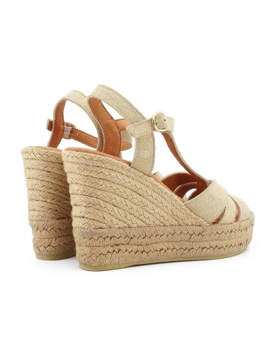 SANDALIAS ESPARTO SARITA BEIGE - KORTESY LAIA