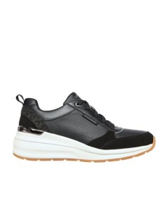 DEPORTIVO CUÑA NEGRO - SKECHERS 155616 BLK