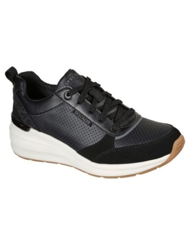 DEPORTIVO CUÑA NEGRO - SKECHERS 155616 BLK