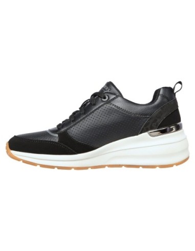 DEPORTIVO CUÑA NEGRO - SKECHERS 155616 BLK