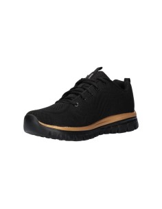 DEPORTIVO NEGRO ORO - SKECHERS 12615 GRACEFUL