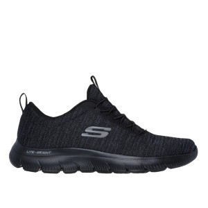 SKECHERS ELÁSTICOS NEGRO - 232697