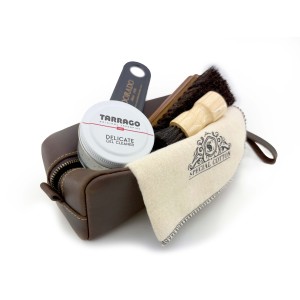SHOECARE KIT VIAJE - DORADO
