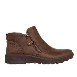 BOTINA LOVELY MOKA SKECHERS