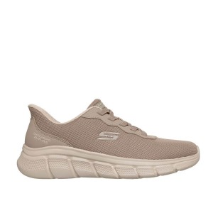DEPORTIVO FLEX SLIP INS TAUPE SKECHERS
