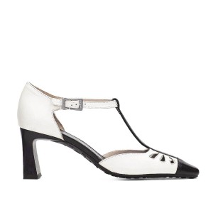 Salón T-Strap Hispanitas Blanco
