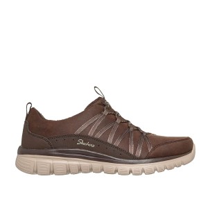 SKECHERS DEPORTIVO ELÁSTICOS MARRÓN